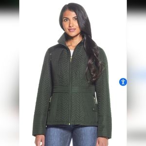 Weatherproof QUILTED JACKET WITH SIDE STRETCH